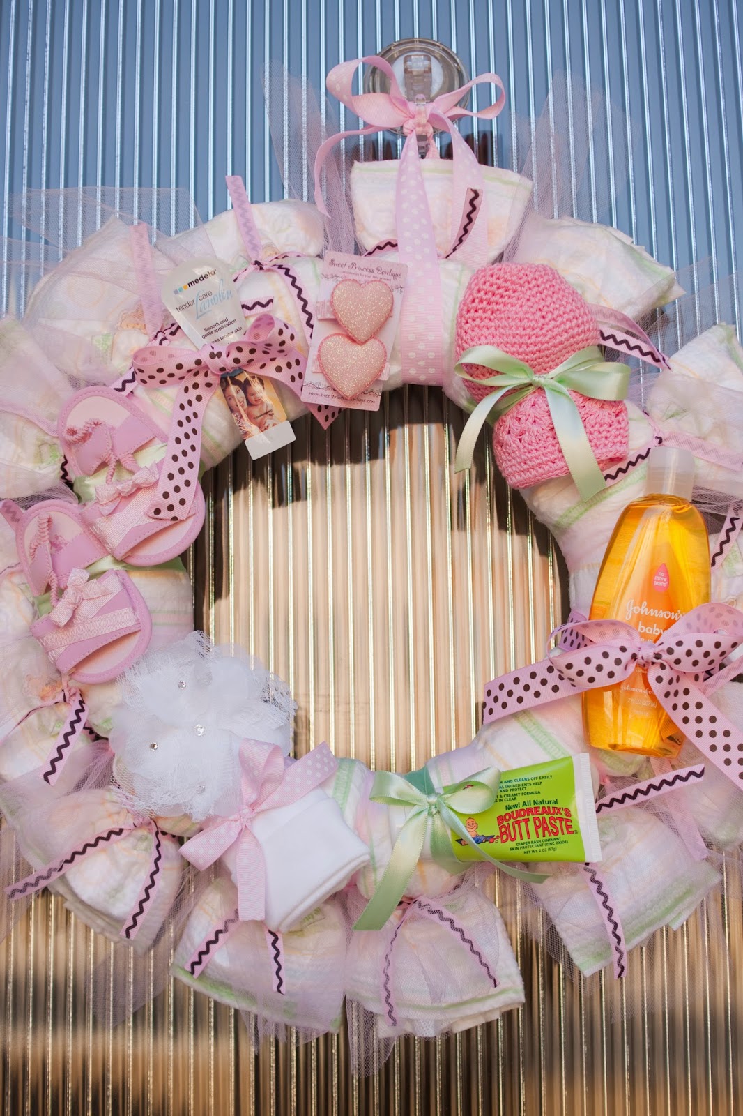 Tutus and tiaras baby online shower centerpieces